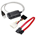 Miniatyrbild 1 av 3: Digiflex 2.5/3.5 Sata Ide till USB adapterkabel för hårddisk HDD null none