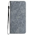 Miniatyrbild 2 av 5: Etniskt präglat case för iPhone 15 Pro Grey