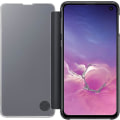 Miniatyrbild 2 av 3: För Samsung Galaxy S10 Protective Clear View Folio Cover Case - Svart null none