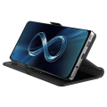 Miniatyrbild 2 av 5: För Asus Rog Phone 5 Spegelfunktion Magnetisk stängning Pu Läder Phone case Folio Flip Stand Korthållare Cover Blue