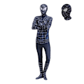 Miniatyrbild 1 av 4: Halloween cos kostym barn jumpsuit huvudbonad kläder miles vuxen man gwine Spider tight man kläder New black lens 170