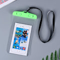 Miniatyrbild 1 av 4: Vattentätt phone case Drift Cover Simning Vattentät väska för 6-tums cover Påse Case Undervattens torrväska Case C B-Green