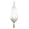 Miniatyrbild 4 av 4: Macrame Cat Hängmatta Hängande Husdjurssäng Boho Gungbo Vävd kattkorg Hemdkor null none