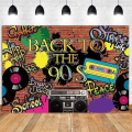 Miniatyrbild 5 av 5: Tillbaka till 90-talet Temafest Bakgrunder Hiphop Graffiti Retro väggdekor Banner Radio Cd Mode Utomhus Människor Inga människor Bakgrund 90-tal Färg Graffiti P null none