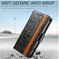 Miniatyrbild 3 av 5: Phone case för Galaxy S22 Plus Case Flip Visitkortshållare Stötsäkert case black