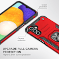 Miniatyrbild 4 av 7: NIFFPD Galaxy A13 Case, Samsung A13 Case Ring Kickstand Hårt PC Mjukt TPU cover för Samsung Galaxy A13 5G Svart red