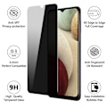 Miniatyrbild 8 av 9: TASHHAR Samsung Galaxy A04S case/A13 5G case med sekretessskärm och linsskydd Magnetisk ring Stativ Militärklass dubbellager Dura black