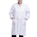 Miniatyrbild 1 av 4: Vit labbrock Doktor Sjukhus Forskarskola Fynddräkt för studenter Vuxna-c XL