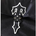 Miniatyrbild 2 av 5: 2023 Unisex Postman Bag Mode Messenger Bag Oxford Cloth Hip Hop Bag-yky black reflective