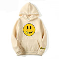 Miniatyrbild 1 av 2: Drew Smiling Face Tröja Herr Samma modell Justin Bieber Same Street Par Klänning Hoodie Khaki M