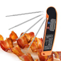 Miniatyrbild 3 av 5: Kökstermometer Digital multifunktionell mattermometer hopfällbar (a-5-f6) Orange