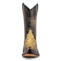 Miniatyrbild 2 av 5: Python Western Boot Colorblock Broderi Män Stövlar Mode Moderna Skor 46