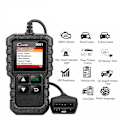 Miniatyrbild 5 av 5: Starta X431 Cr3001 Auto Full Obd2 Obdii Code Reader Scanner Creader 3001 Black none