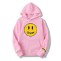 Miniatyrbild 1 av 2: Drew Smiling Face Tröja Herr Samma modell Justin Bieber Same Street Par Klänning Hoodie Pink M