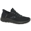 Miniatyrbild 1 av 5: Skechers Slip-In Summits Skor för män Black Uk 9