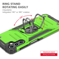 Miniatyrbild 5 av 9: Xhy Samsung Galaxy A13 5G Case med Sekretess Skärmskydd Magnetisk Ring Hållare Kickstand Militärklass helkropp Dubbellager Drop Prote green