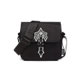 Miniatyrbild 1 av 5: 2023 Unisex Postman Bag Mode Messenger Bag Oxford Cloth Hip Hop Bag-yky black reflective