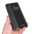 Miniatyrbild 2 av 3: För Huawei Huawei P30pro Flip Window Mate20 Smart Sleeping Phone Cover dark bleu P30Pro