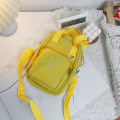 Miniatyrbild 1 av 10: 20CM Dockväska Transparent Fönster GUL KANVAS CANVAS - on stock yellow canvas-canvas