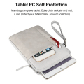 Pikkukuva 2 / 10: Käsilaukku Tablet Sleeve Case VAALEANHARMAA 9,7-11 TUUMALLE - korkea laatu Light Grey For 9.7-11 inch
