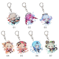 Pikkukuva 3 / 10: Genshin Impact Keychain Genshin Impact Keychains 2 - korkea laatu