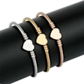 Pikkukuva 9 / 10: Love heart Charm Rannekoru Teräsköysi Rannekoru MULTICOLOR - varastossa Multicolor