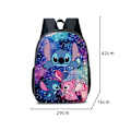 Miniatyrbild 2 av 7: 3st Lilo & Stitch Ryggsäck Lunchväska Case Set - on stock A