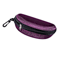 Pikkukuva 1 / 8: Vetoketjulliset aurinkolasit Hard Case Glasses Aurinkolasit Protector - varastossa PURPLE