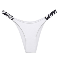 Miniatyrbild 4 av 5: Dam Mid Waist String Sport Trosor Bomull Underkläder String - high quality white S
