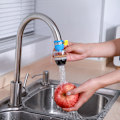 Miniatyrbild 2 av 5: 5-lagers Purifier Kranfilter Vattensparande Kökskran Bubblar - stock Blue