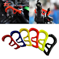Pikkukuva 8 / 9: 2kpl Buckle Brake hook Motorcycle RED - varastossa red