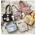 Pikkukuva 9 / 10: Kawaii Bag JK läpinäkyvä laukku KELTAINEN - korkea laatu yellow