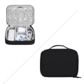 Miniatyrbild 1 av 6: Digital förvaringsväska USB -datakabel Organizer Case - on stock black