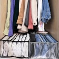 Miniatyrbild 4 av 11: Vikbar jeans T-shirt Förvaring Klädfack Låda white - spot sales white