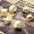 Pikkukuva 4 / 10: 7kpl DND Metal Dice Set Game Dice - spot ale