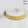 Miniatyrbild 1 av 10: 5 / 10m tätningsremsa fönsterdörr utdragsslutare VIT 10M I - high quality White 10m-I