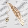 Pikkukuva 4 / 10: Feather Bookmark Metal Bookmark - on varastossa