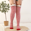 Miniatyrbild 1 av 10: Coral Feece Sock Modeling Knästrumpor STYLE 4 - stock Style 4