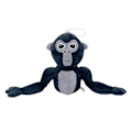 Pikkukuva 1 / 11: Uusi pitkäkätinen gorilla-nukke apina lasten pehmolelu vauva Harmaa apina Gray monkey