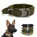 Miniatyrbild 1 av 7: Hundhalsband Militärt mjukt handtag koppel Set Dog - spot sales green L
