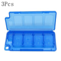 Pikkukuva 1 / 10: Pelimuistikorttipidike Kortin säilytys SININEN - varastossa Blue 3Pcs-3Pcs