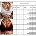 Miniatyrbild 3 av 3: Kvinnors sexiga spetsar Push Up BH Underkläder Samla BH:ar - high quality white 2XL