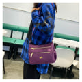 Miniatyrbild 9 av 10: Crossbody axelväska Damhandväska LAVENDEL - spot försäljning