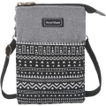 Pikkukuva 1 / 6: Tilava matkapuhelinlaukku Wallet Canvas Pienet Crossbody laukut - laadukkaita P-black and Gray