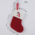 Pikkukuva 2 / 10: Letter Christmas Stocking Candy Gift Bag - varastossa H