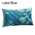 Miniatyrbild 1 av 10: Rektangel case Sammet Kuddslip LAKE BLUE - high quality Lake Blue
