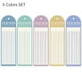 Miniatyrbild 1 av 10: 5 påse Sticky Notes Index Memo Pad 5 FÄRGER SET - stock 5 Colors SET