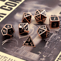 Pikkukuva 7 / 10: 7kpl DND Metal Dice Set Game Dice - spot ale