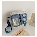 Pikkukuva 3 / 10: Kawaii Bag Girls Student Pieni anvas-laukku - spot-myynti C