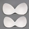 Pikkukuva 10 / 10: 2 paria Spong BH Pads Bikini Insert Pads WHITE M - korkealaatuisia white M-M